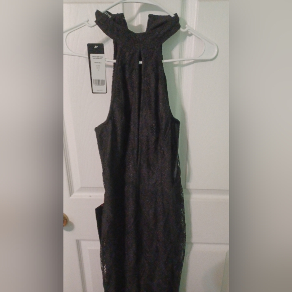 Bebe Black Jumpsuit Size 6 NWT - Picture 3 of 5